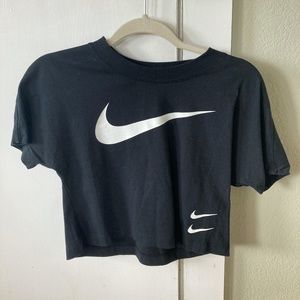 Nike Swoosh Crop Top